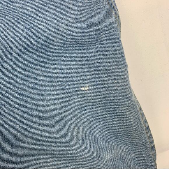 Vintage Disney kids size 14 denim overalls mickeys stuff embroidered Minnie duck - Picture 8 of 10